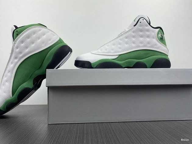 Bmlin Shoes White DB6537- Green Retro Lucky Jordan Trendy 4172 13 1013